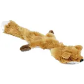 Beeztees Flatino Vos - Hondenspeelgoed - Bruin - 30x13x2,5 cm