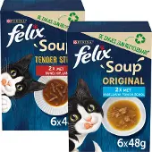 Felix Soup Vis Selectie 6 X 48 Gr