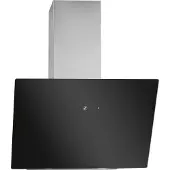 Bomann DU 7606.1 Wandafzuigkap 595 mm Energielabel: A++ (A+++ - D) Inox, Zwart