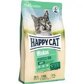 Happy Cat Perfect Mix Adult Gevogelte, Lam & Vis - 10 kg