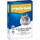 Bolfo gold kat vlooiendruppels 40 2 pipet