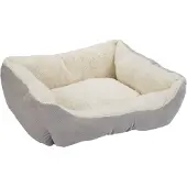 Beeztees Mogina - Kattenmand - Pluche - Grijs - 45x37x18 cm