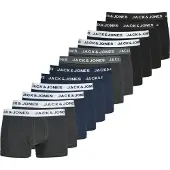 Jack & jones Boxershorts marine / grijs / zwart / wit