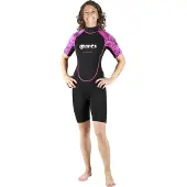 Mares Aquazone Manta 2.2 Mm Woman Short Sleeve Shorty Zwart L Vrouw