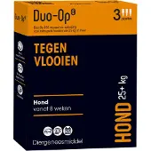 Duo-Op Anti Vlooiendruppels Hond vanaf 25 kg 3 pipetten