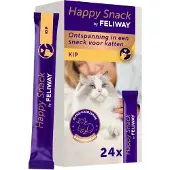 Feliway Happy Snack by kip 24x15 g Vloeistof