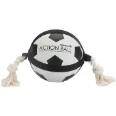 Beeztees Voetbal Met Touw Action D 12,5 H 12,5 Cm