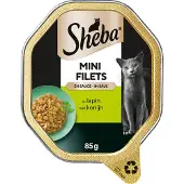 Sheba Mini Filets in saus - Wild & Konijn