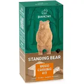 BeaverCraft Tools Standing Bear Wood Carving kit DIY12, houtsnijset