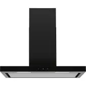 Everglades EVCH9845B - Afzuigkap - Recirculatie - Zwart - 90CM - Met Krachtige Motor van 800M3/H - Inclusief Koolstoffilters - Energieklasse A - 4 Standen - Tiptoets - Digitaal - 5 Jaar Garantie
