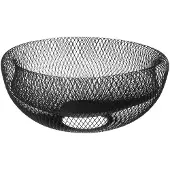 Orion - Metalen Fruitmand - Zwart - 30cm - Modern Ontwerp