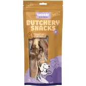 Braaaf Hondensnack Butchery Konijnenoren met Haar 80 gr