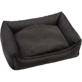 Beeztees Uma - Orthopedische Hondenmand - Antraciet- 60x40x20 cm
