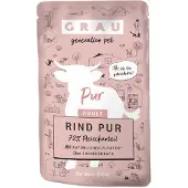 Grau Adult Puur Kattenvoer - Rund - Pouch