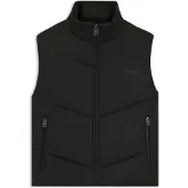 HUGO Waterafstotende bodywarmer met ton-sur-ton logo Maat M