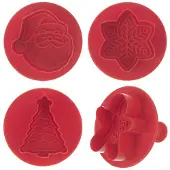 Orion - Uitsteekvorm Set - Kerstmis - 4 Stuks - Kunststof