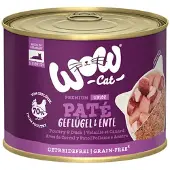WOW! WOW Cat Wet Senior - Gevogelte & Eend