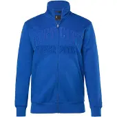 JP 1880 Sweatvest blauw denim