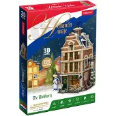 Cubicfun Cubic Fun - Hollandse Bakkerij 3D LED Puzzel (65 stukjes)