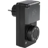 Q-Link Tijdschakelaar | (Schakelaar, Analoog, Randaarde)