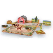 Collecta Dierenboek Speelset - Paarden - Miniatuur - Incl 2 Minifiguren