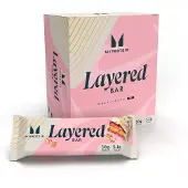 Myprotein Eiwitreep met laagjes - 6 x 60g - Vanilla Birthday Cake