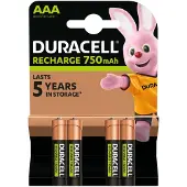 Duracell 10x Oplaadbare Batterijen Plus Aaa 4 Stuks