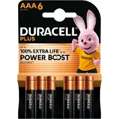 Duracell 10x Alkaline Batterijen Mainline Bst Aaa 6 Stuks