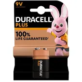 Duracell 20x Alkaline Batterijen Plus 100 9V