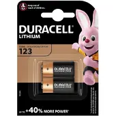 Duracell 2x Ultra Foto Batterij 123 2 Stuks