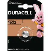 Duracell 2x Knoopcelbatterij 1632