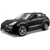 Bburago Porsche Cayenne Turbo zwart 1:24 21056