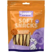 Braaaf Hondensnack Twisted Sandwich Kip - Vis 85 gr
