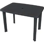 vidaXL Tuintafel 101x68x72 cm kunststof antraciet