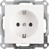 Merten Stopcontact | | System M (Inbouw, Randaarde, Actief wit)