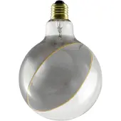 Segula LED Illusion G95 E27 5W Diagonaal rook/helder Illusion, dimbaar, Glas, E27 LED-lamp