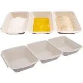 Orion - Set van 3 Bakcontainers - 1,5L - Beige - Stapelbaar - Geschikt voor Magnetron en Vaatwasser