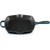 Le Creuset Grillpan Vierkant 26x26cm Grillit 'Nuit'