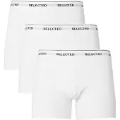 Selected 3-pack Boxershorts Heren Wit M