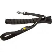 Beeztees Parinca Premium Weblijn Hondenriem - Hondenlijn - Handvat - Nylon - Zwart - Hondenriem 5 meter
