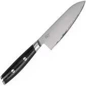 Yaxell Mon - Santokumes - VG10 RVS 3-laags HRC 61 12,5 cm - zwart