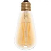 Segula Vintage LED Rustica Long Style golden - 400lm 2200K - Dimbaar