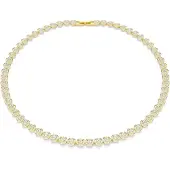 Swarovski Ketting 'UNA' goud