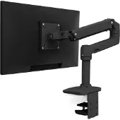 Ergotron LX Arm Desk Mount Tafelbeugel voor monitor Aantal monteerbare displays: 1 Display(s) 38,1 cm (15) - 86,4 cm (34) Zwart Draaibaar, In hoogte