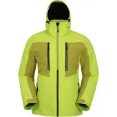 Mountain Warehouse Heren Phase Extreme Waterdichte Ski jas (Groen)