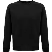 Sols Unisex Adult Space Organic Raglan Sweatshirt (Zwart)