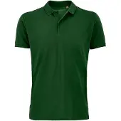 Sols Heren Planet Pique Organisch Poloshirt (Fles groen)