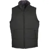Sols Warm Unisex Gewatteerd Bodywarmer Jasje (Houtskool)
