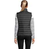 Sols Dames/Dames Wave Lichtgewicht Bodywarmer (Zwart)