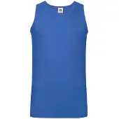 Fruit Of The Loom Heren sportvest top (Koningsblauw)
